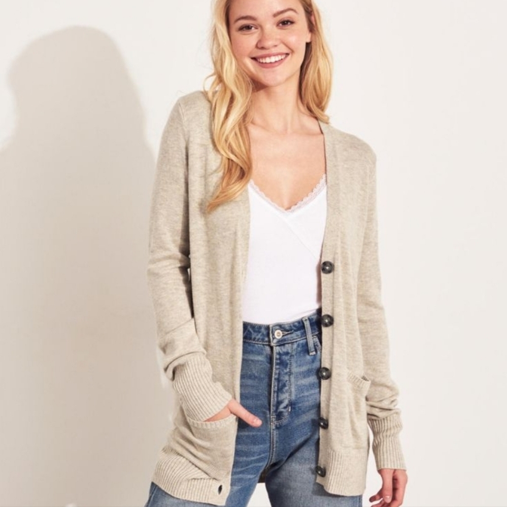 Hollister Boyfriend Cardigan